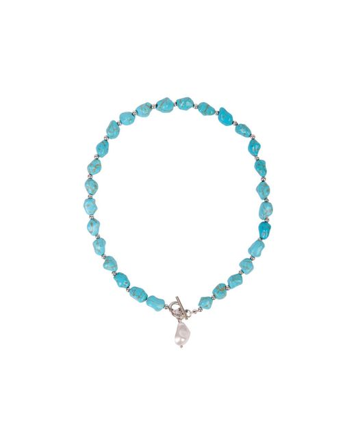 Saachi Blue Stone Necklace
