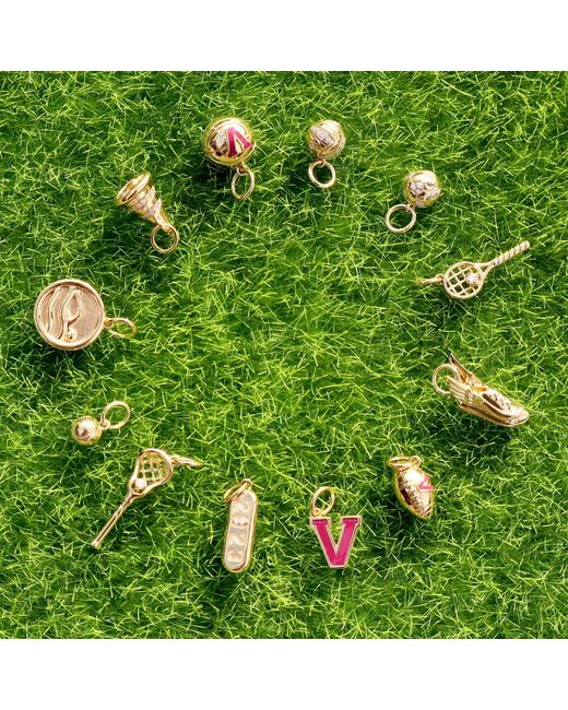 Hye Jane Jewelry Metallic Beckham Soccer Charm Necklace