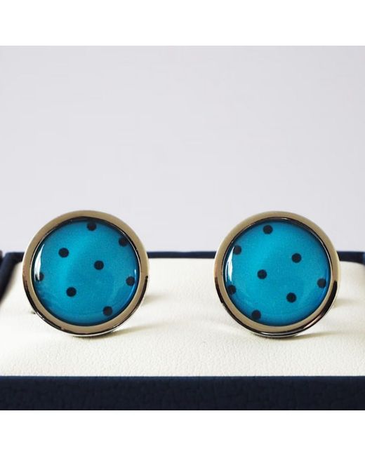 Peper Harow - Made in England Blue Groom's Set for men