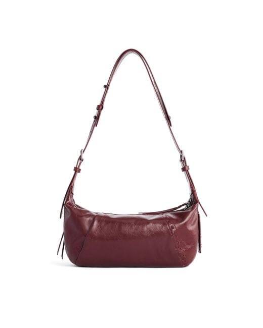 Orange Cube Purple Metropolitan Hobo Bag