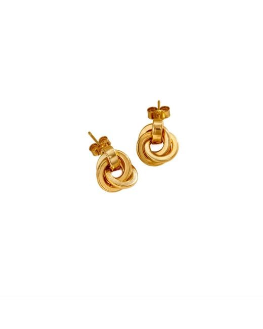 Posh Totty Designs Metallic Baby Russian Charm Stud Earrings