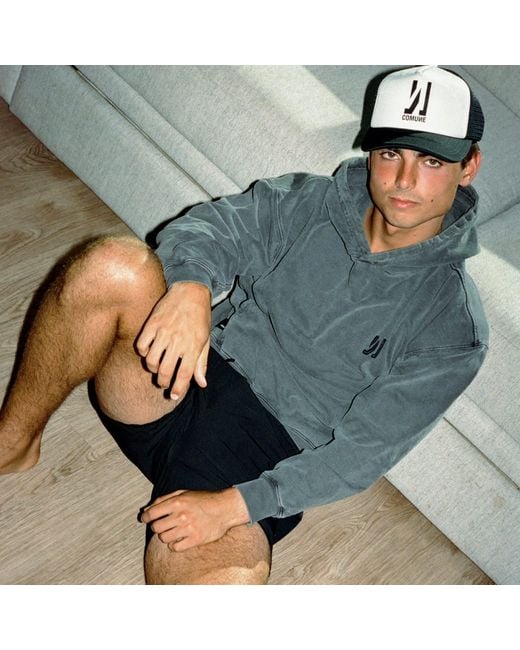 Comune Gray Duke Hoodie for men