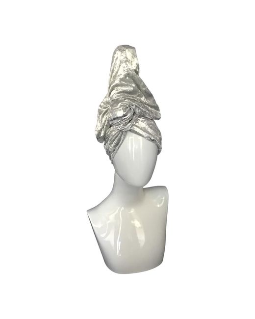 Romer Millinery Gray Twisturban Turban