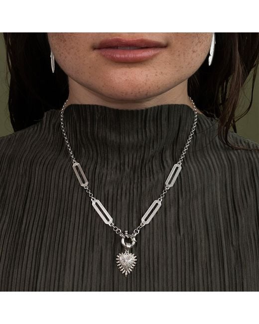 Zoe & Morgan Metallic Eliza Chain