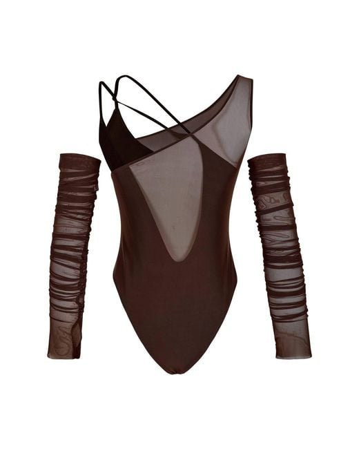 Growny Brown Vero Bodysuit
