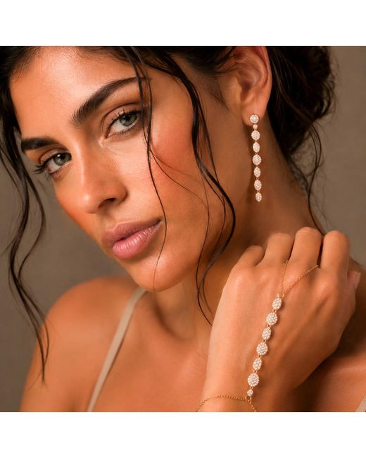 La Soula Jewelry Metallic Noemi Earrings