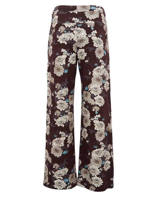 Lords of Harlech Black Paige Serious Floral Knit Pant