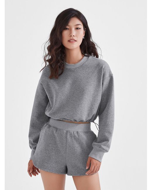 Supesu Natural Neutrals Cubby Sweater, Cropped