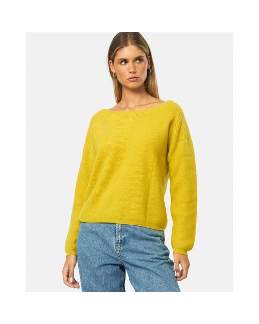Helen Mcalinden Yellow Greta Ochre Cashmere Cardigan
