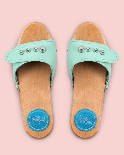 Nique Forde Blue Julep Georgie Sandals