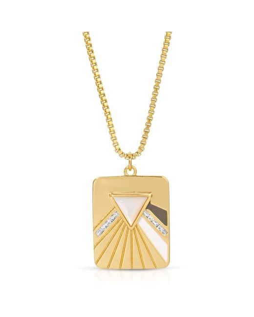 Glamrocks Jewelry Metallic Bright Side Necklace