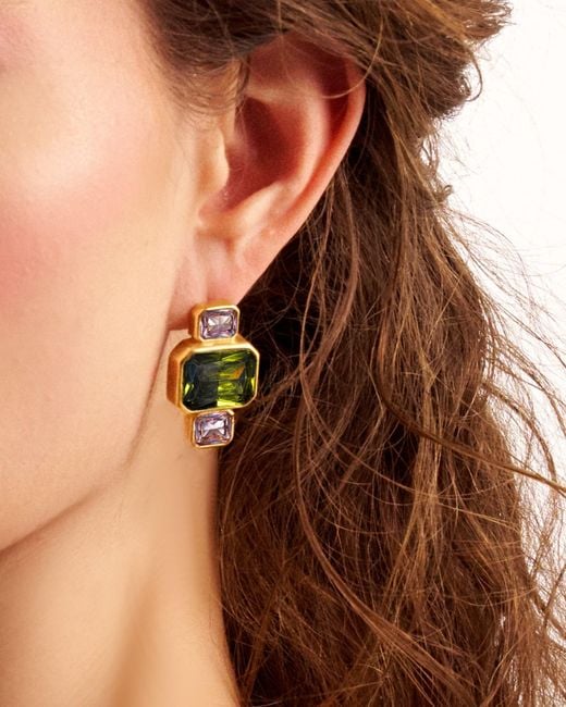 Kybele Studio Green Luma Earrings