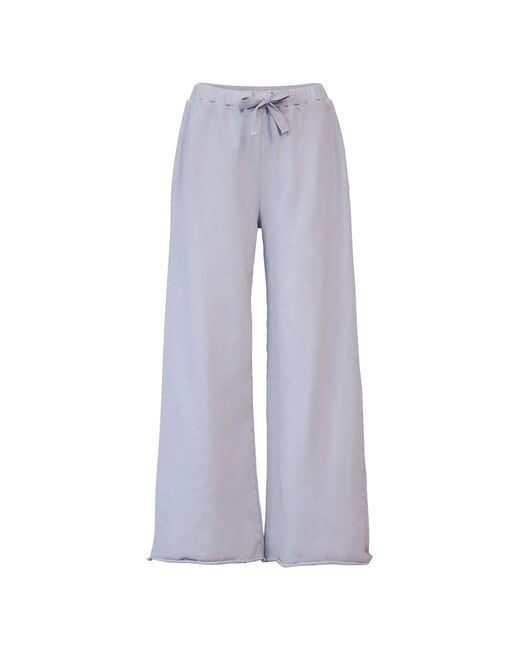Love and Nostalgia Gray Nicole Super Wide Track Pant Forest