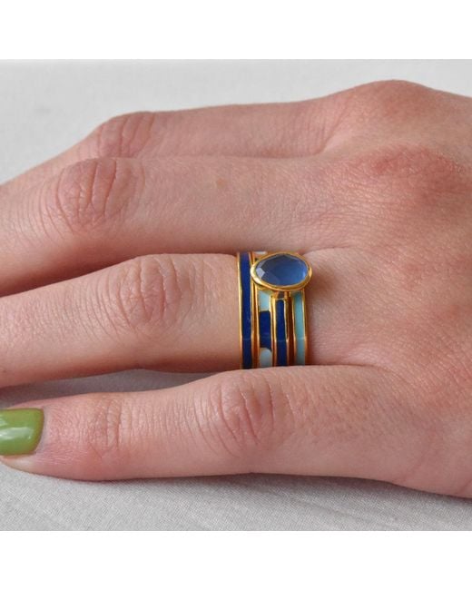 GEM BAZAAR Blue Tutti