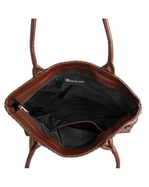 Prenelove Black New: Mahone Vegan Leather Tote