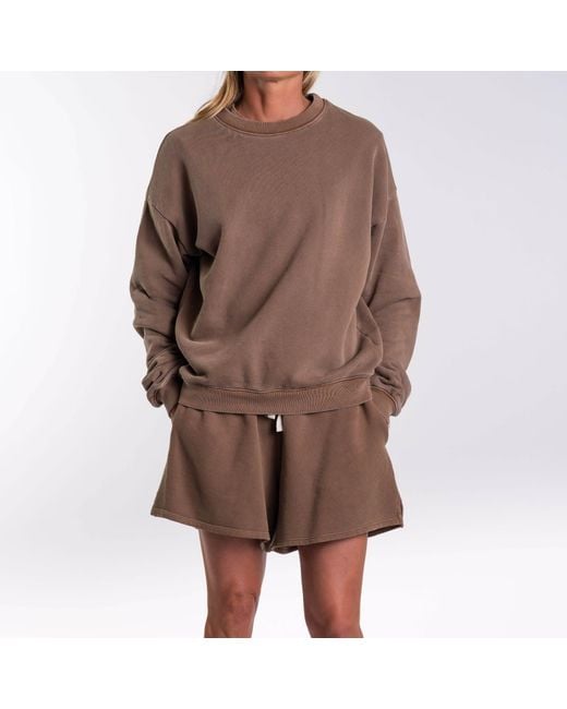 Ariko Brownstone French Terry Day Short