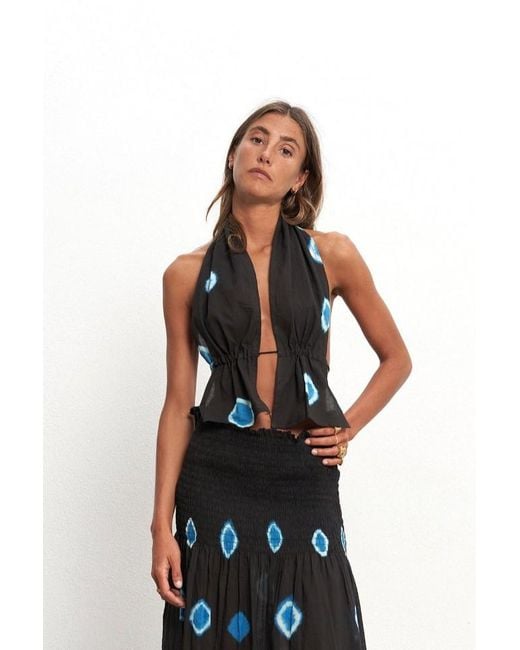 Par & Escala Black Josefa Top