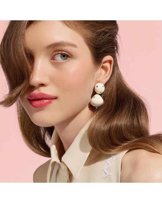 Saule Label White Nina Earrings