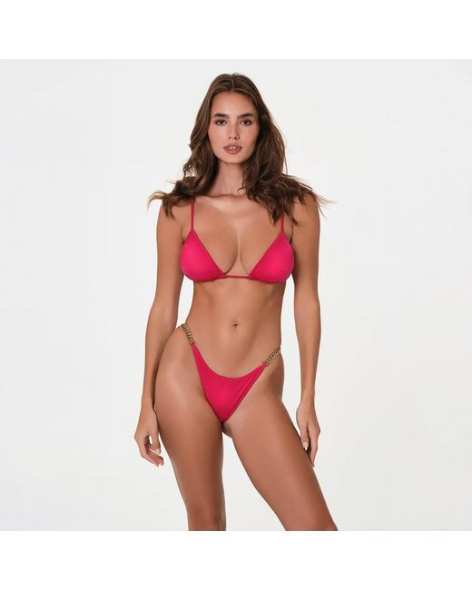 Cherina Beachwear Llc Pink Lily Bikini Top