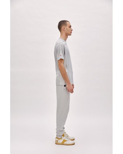 Pcfg Gray Comfort Fit Track Tee for men