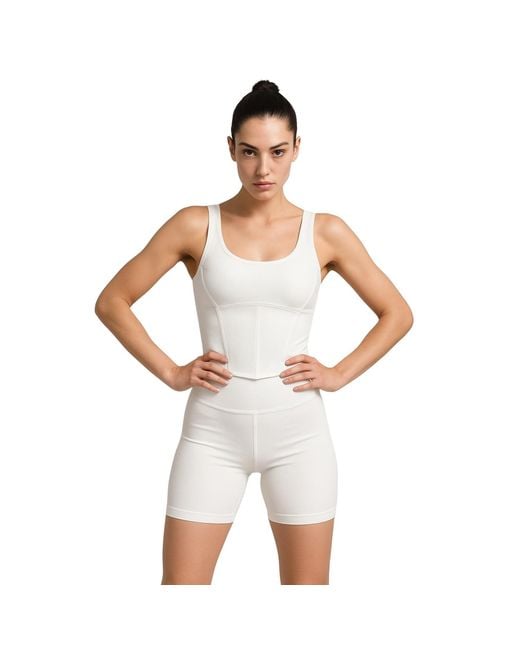 Altra Volta White Effortless Tank Top