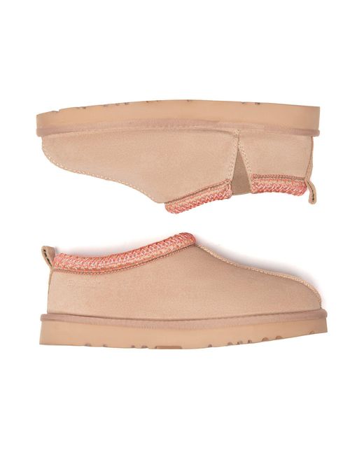 EverAu Australia Pink Wigeon Leather Slippers