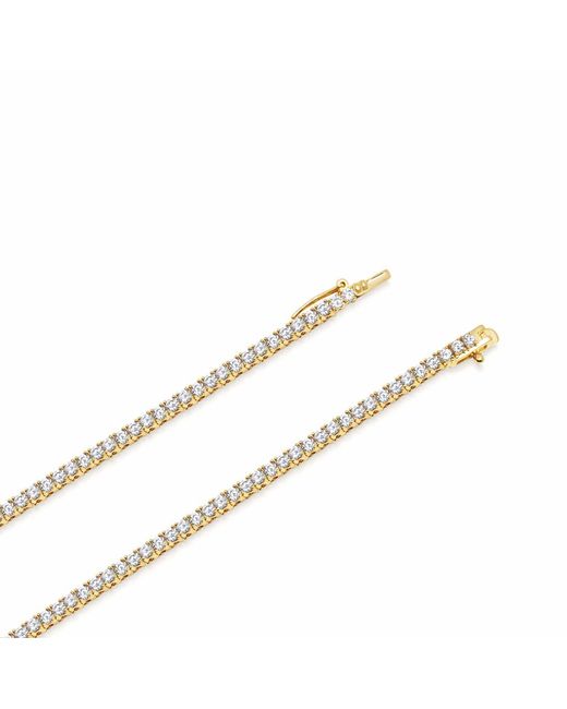 Nialaya Metallic Mini Tennis Choker