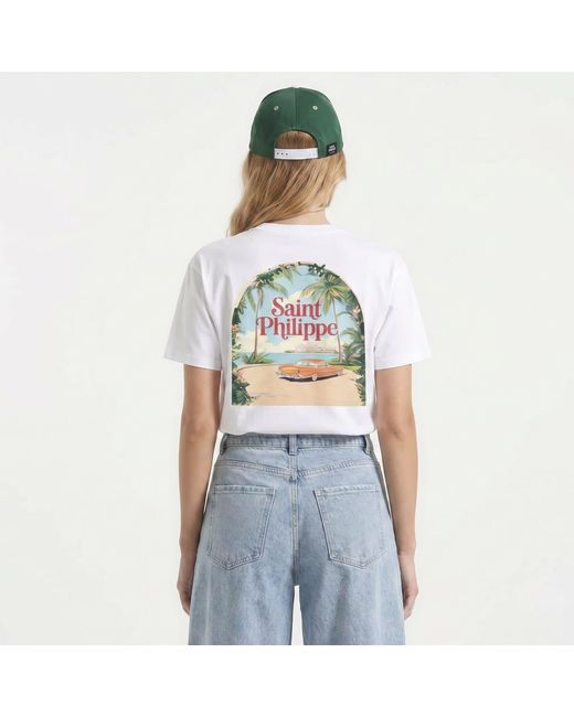 Freak Vault Green Saint Philippe Riviera Tee for men