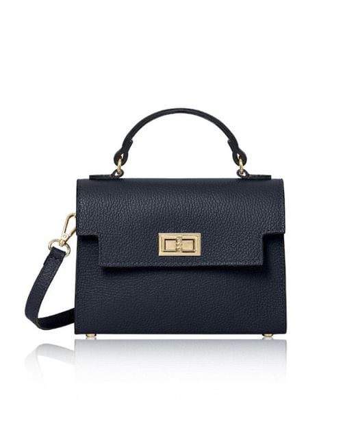 Betsy & Floss Blue Forli Top Handle Handbag
