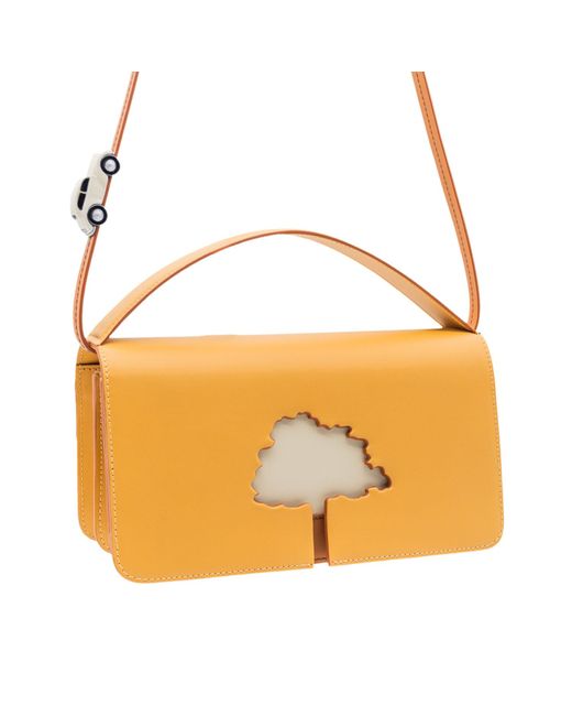 Absurde Yellow Neutrals Speed Limit Medium Bag