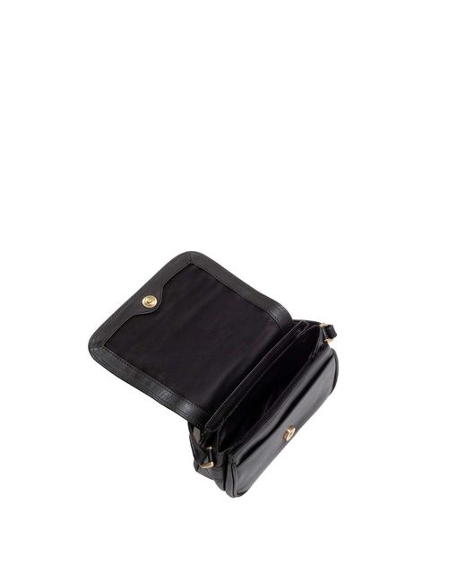 Lloyd Baker Black Amritsar Leather Crossbody Bag
