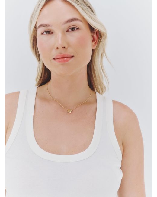 Kouree Metallic 'Gratitude Is The Attitude' Necklace Pendant Charm