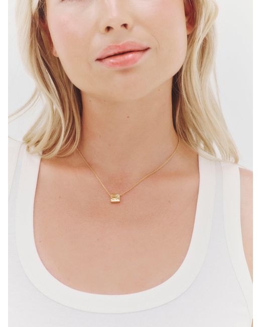 Kouree Metallic 'Let It Go' Charm Necklace Pendant Charm