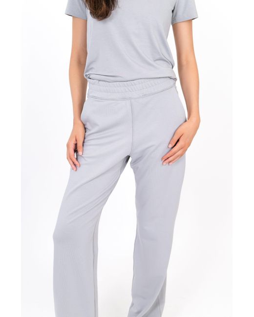 On/Off Essentials Gray The Solace Wide Leg Sweatpant
