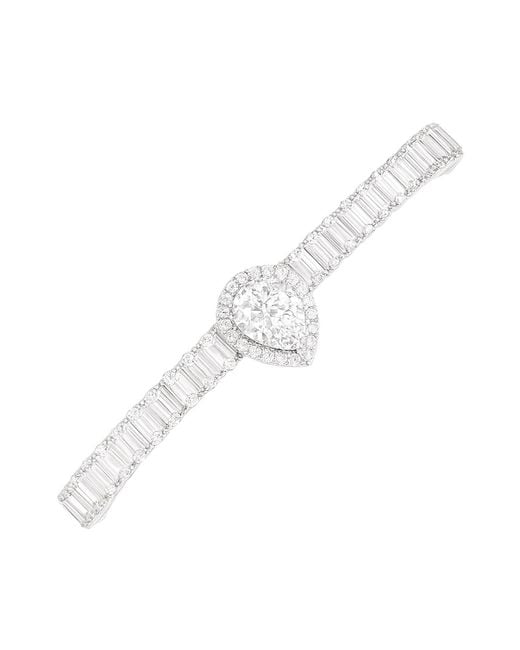 Maison De Gala White Teardrop Elegance Bracelet