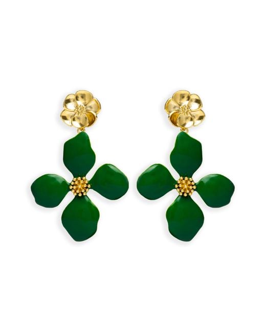 Lavani Jewels Green Cassia Earrings