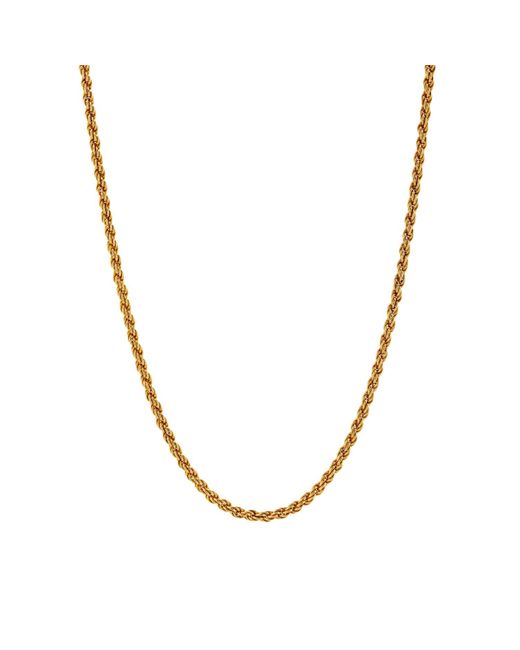 Auree Jewellery Metallic Alhambra Vermeil Rope Chain
