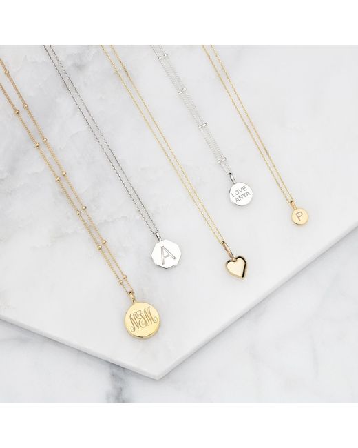 Lily & Roo Metallic Solid Single Pearl Choker Necklace