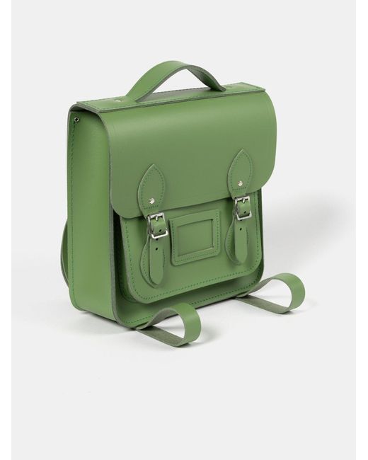 The Cambridge Satchel Co. Green The Small Portrait Backpack