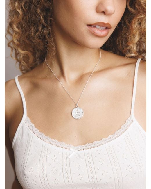 Déclarer Metallic Jamais Seuls Pendant