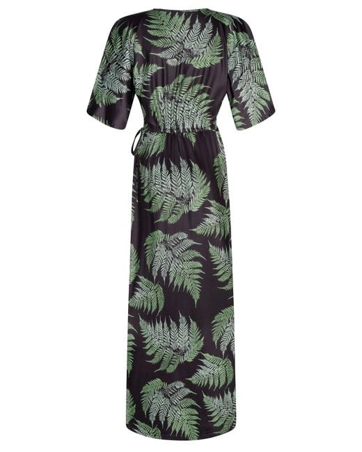 Chic by Lirette Black Kimono Dress Lotus Boquete