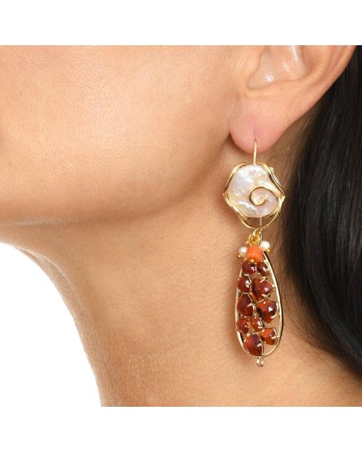 Addicted Red Iuventas Color Earrings