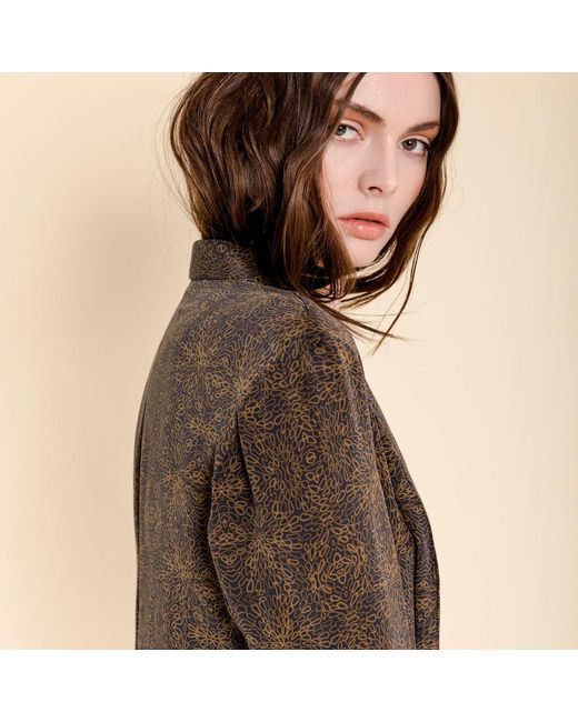 Misha Vaidya Brown Alani Jacket