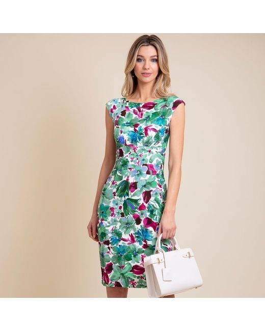 Alie Street London Green Pippa Shift Dress