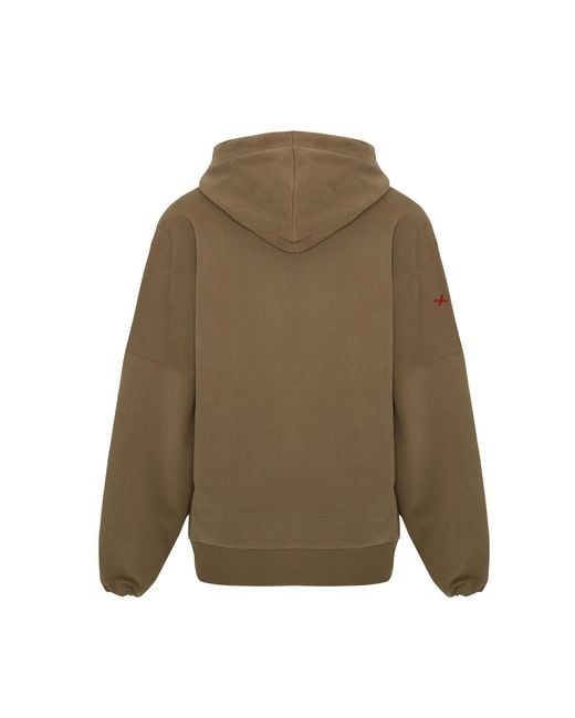 Pcfg Green Oversized Hoodie for men