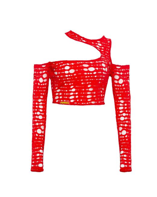 Paloma Lira Red Heartbreak Top