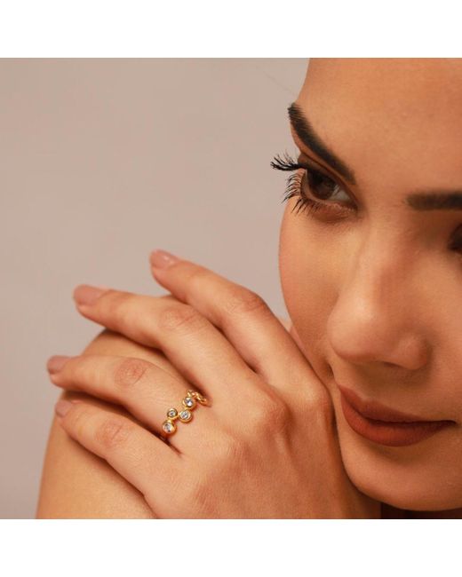 GEM BAZAAR Metallic Ziggy Stardust Ring