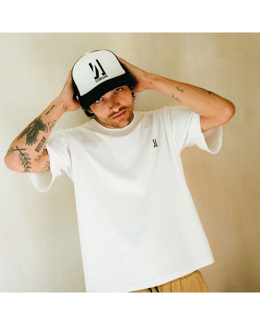 Comune White Ryder Oversized Tee for men