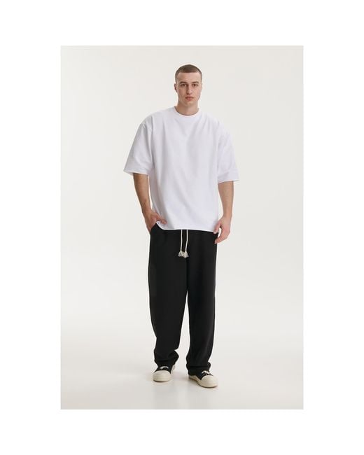 mysimplicated Black Offset Sweatpants W for men