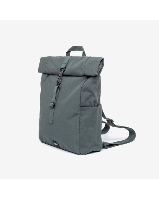 Lefrik Blue Roll Mini Backpack Leaf for men